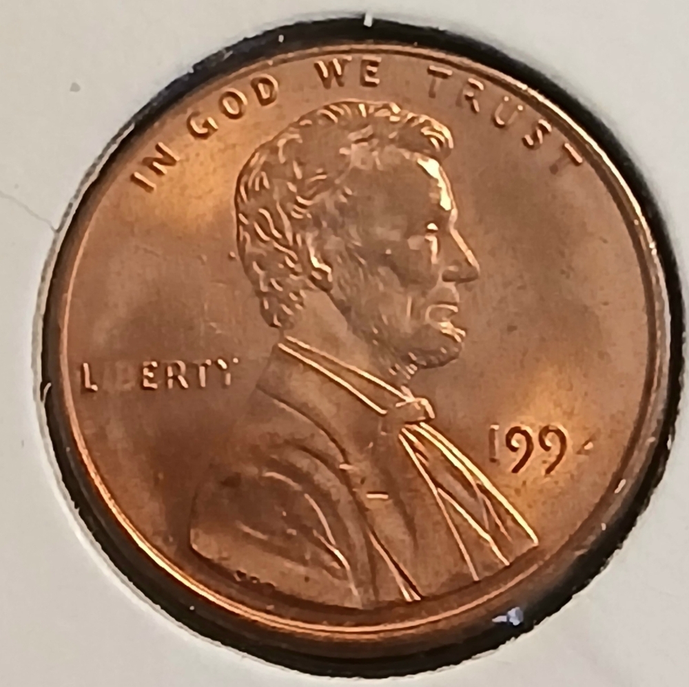 Copper One Cent Coin - Picture 3 of 3